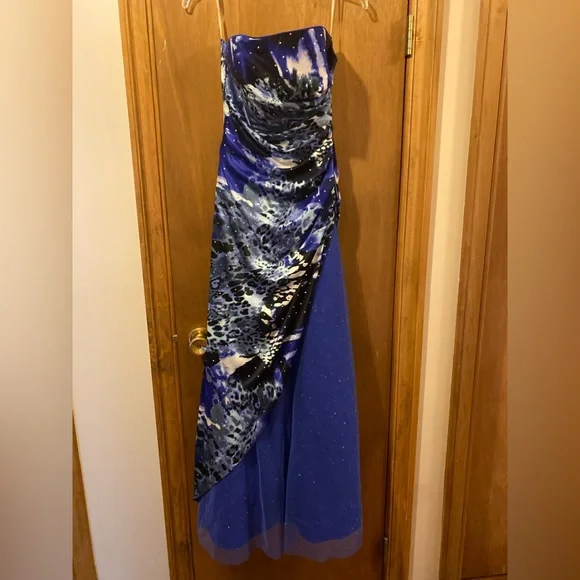 Deb Dresses | Prom Dress. Size 3/4 | Color: Black/Purple | Size: 4 | Ac061366's Closet